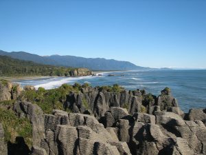 Punakaiki or the pancake rocks is a magical place in New Zealand