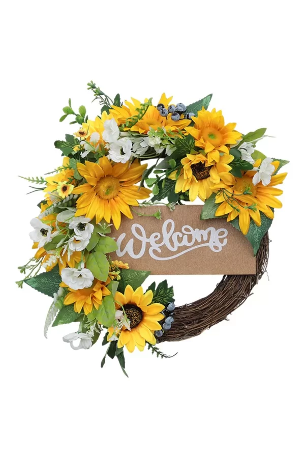 Decorative Easter Welcome Wreath